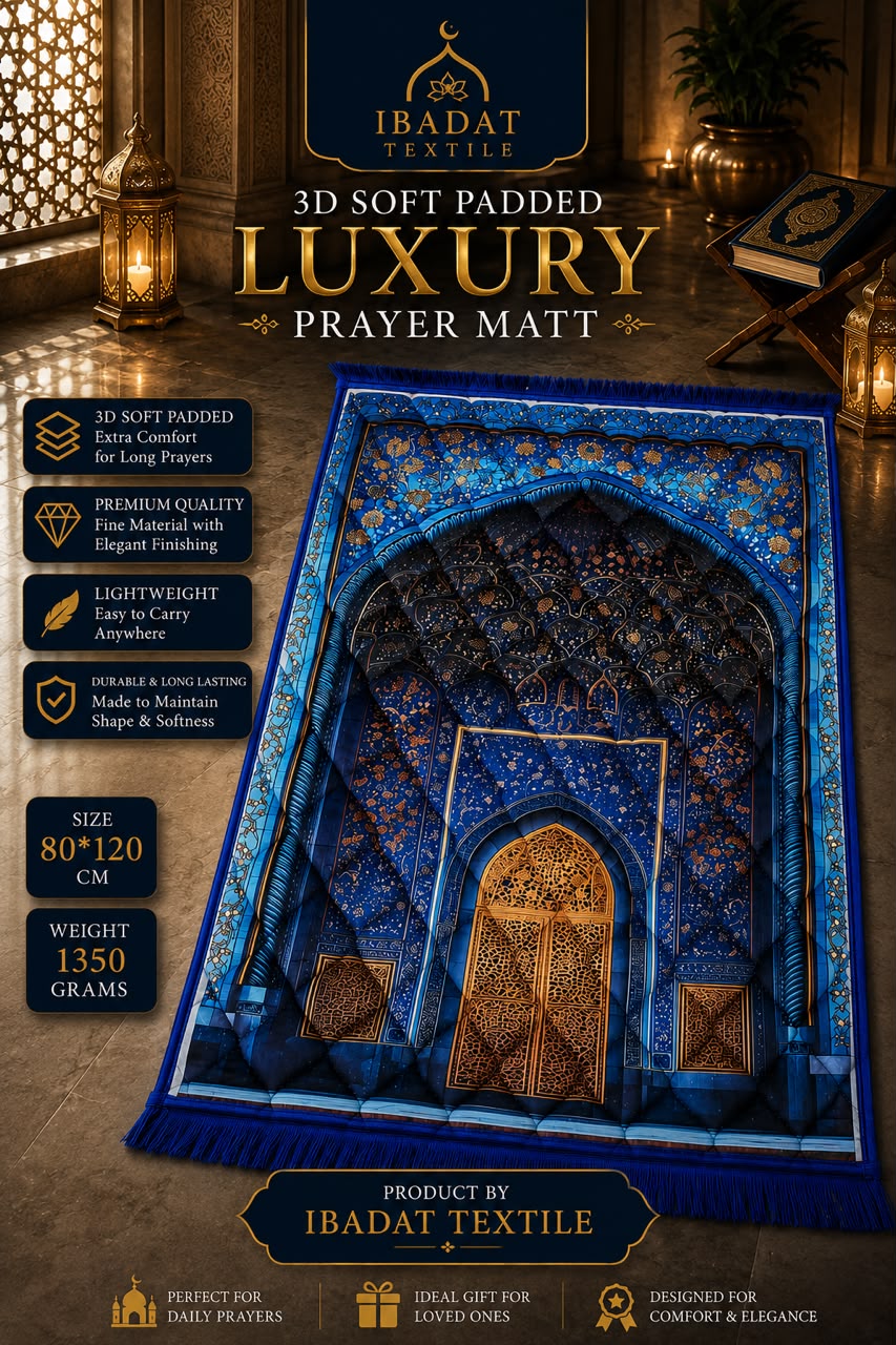 Diyarul Hafiz Premium Prayer Mat (Janamaz)